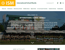 Tablet Screenshot of ismanila.org